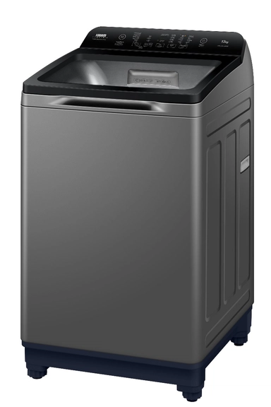 غسالة هام إنفرتر تعبئة علوية، 13 كجم، 8 برامج، فضي غامق – HMTL13SH25INVBP