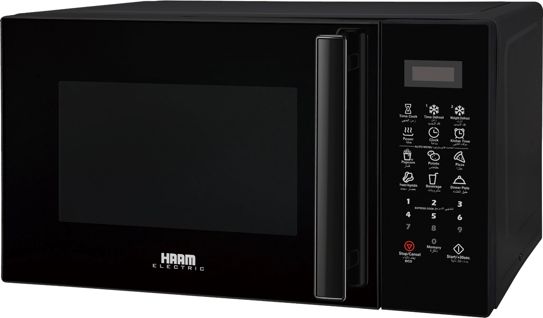  Haam Microwave, Without Grill, 25L, Black - HM25BMW26