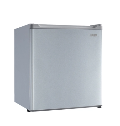 ثلاجة هام باب واحد، 1.6 قدم مكعب، فضي - HM75SSRF-O25