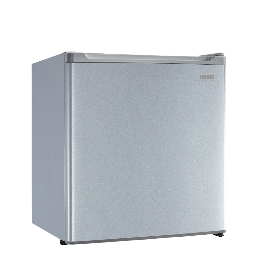 ثلاجة هام باب واحد، 1.6 قدم مكعب، فضي - HM75SSRF-O25