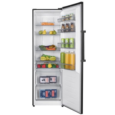 Haam One Door Refrigerator, 12.5 Cu. Ft, Steel - HM490SRF-O23