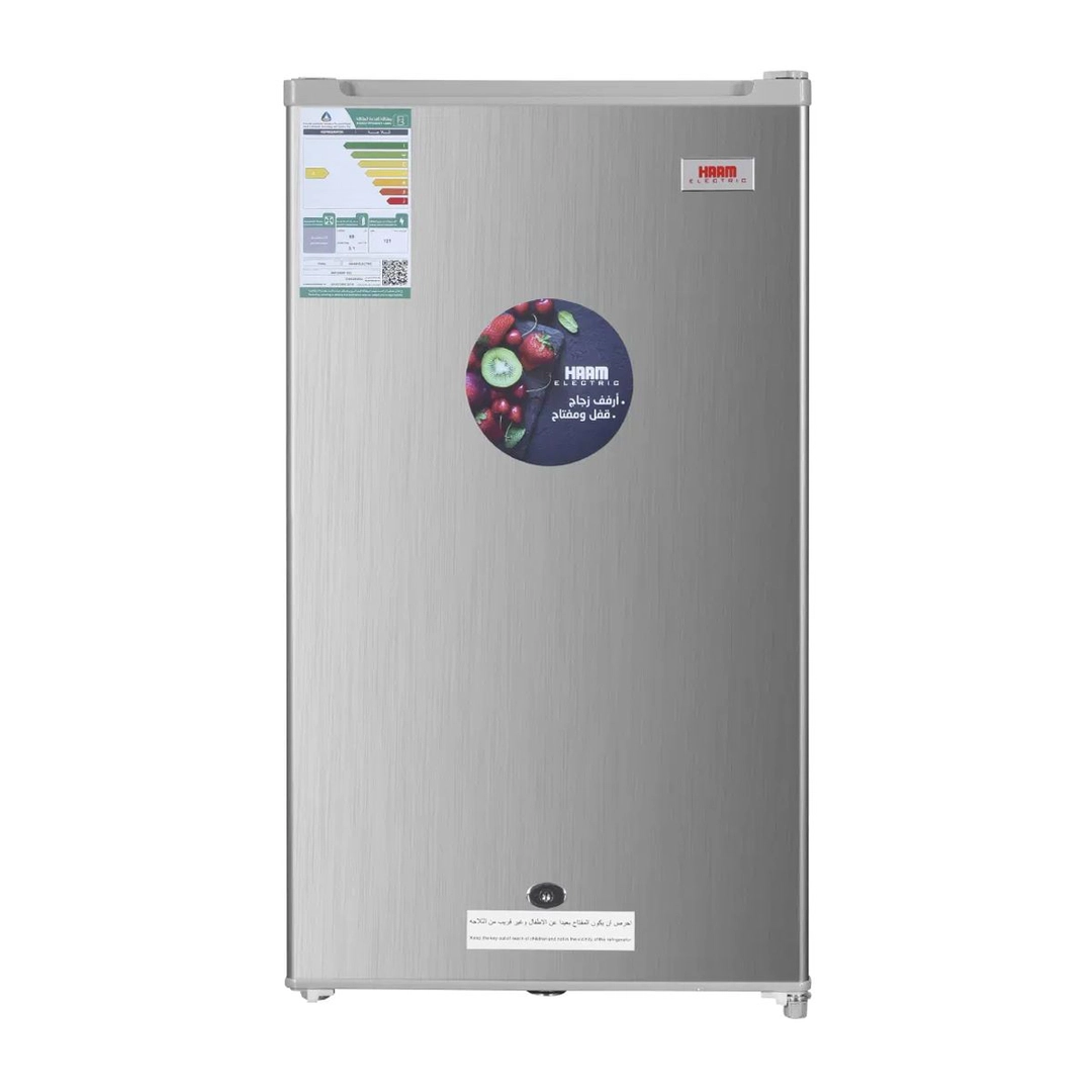 ثلاجة هام باب واحد،3.1 قدم مكعب، فضي - HM120SRF-O23