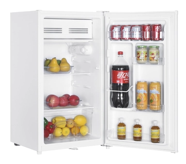 Haam One Door Refrigerator, 3.1 Cu. Ft, White - HM120WRF-O23