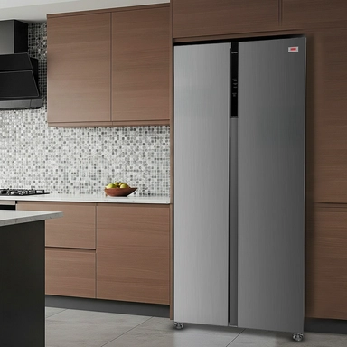 ثلاجة هام دولابي، 23.8 قدم مكعب، إنفرتر، ستيل - HM980SSD-O23INV