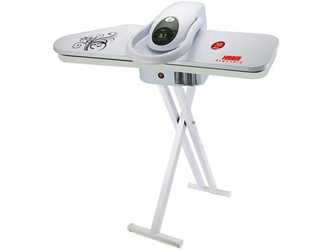 مكواة هام بخار كبس، 500 مل، 2200 واط، أبيض – HM38SP-WN24