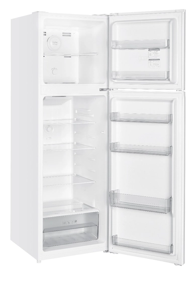 Haam Top Freezer Refrigerator, 8.7 Cu. Ft, Inverter, White - HM310WRF-O24INV