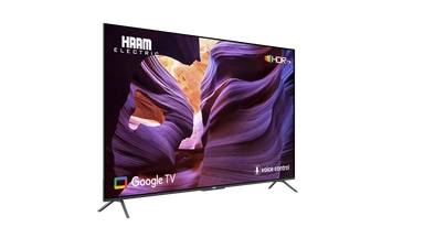 شاشة هام 85 بوصة دقة 4K UHD ذكي LED مع مستقبل مدمج – HM85UH545KGO