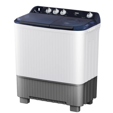 غسالة هام بحوضين، 12 كيلو، أبيض - HMTT12000WH25