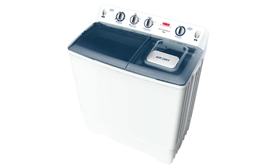 غسالة حوضين هام، 18 كيلو، أبيض - HMTT18000WM-25