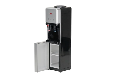 Haam Water Dispenser, Hot / Cold, 2 Taps, Silver – LM-YL1-1169B