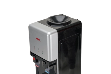 Haam Water Dispenser, Hot / Cold, 2 Taps, Silver – LM-YL1-1169B