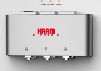 برادة وثلاجة هام استاند، حار / بارد / معتدل، 3 صنابير، أبيض – TY-LWYR87B