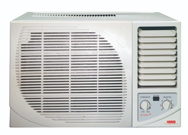 هام  مكيف شباك 24،  وحدة حرارية، بارد فقط، أبيض - HM24CWM25