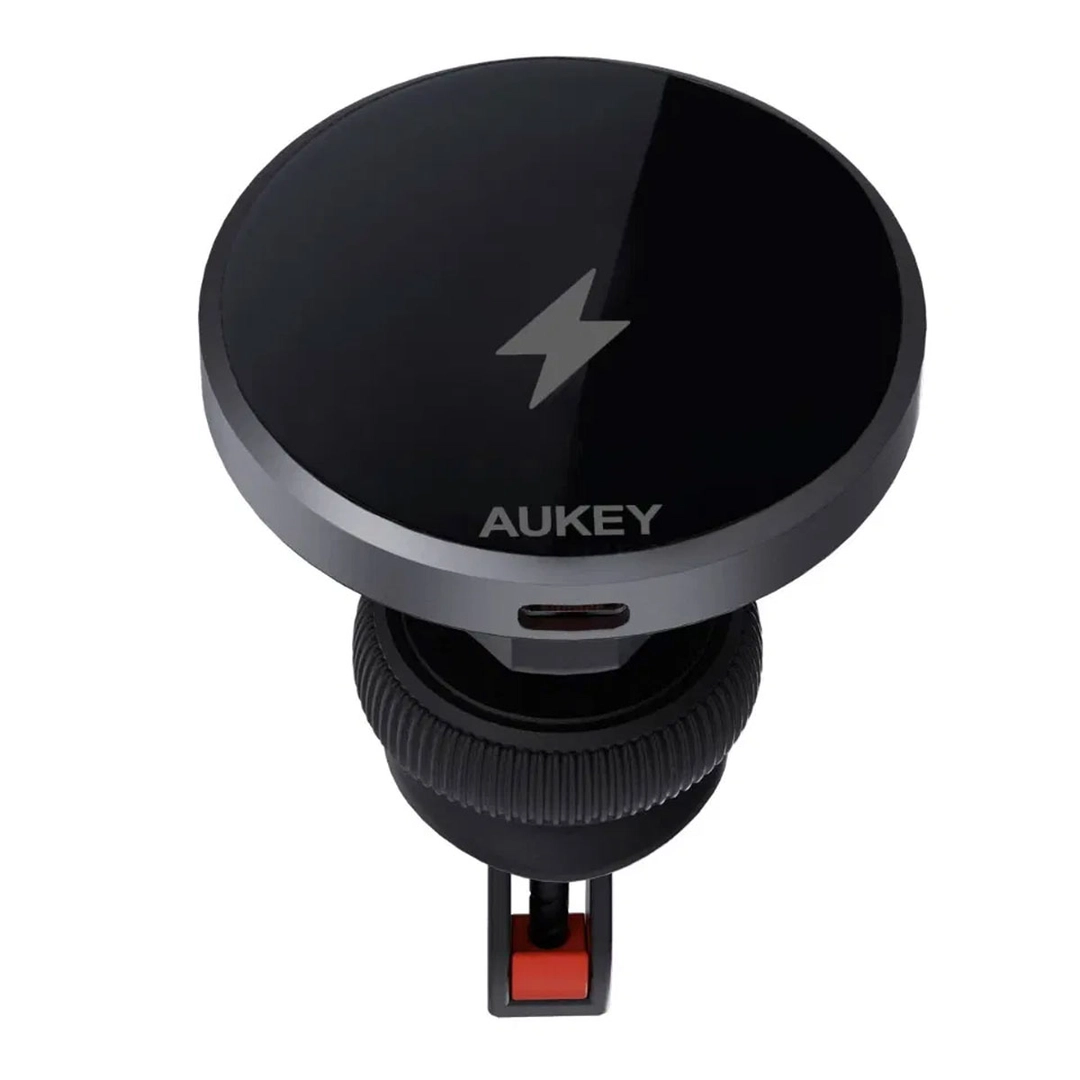 Aukey Mag Fusion Car Magnetic Wireless Charger BLACK