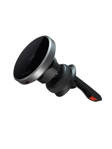 Aukey Mag Fusion Car Magnetic Wireless Charger BLACK