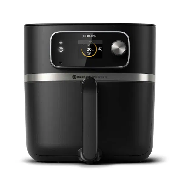 Philips Airfryer without oil, 8.3 liters, 2200 watts, black, HD9880/91