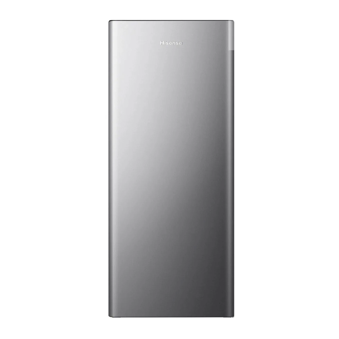 ثلاجة هايسنس باب واحد 6.3 قدم سلفر RL23D2NP