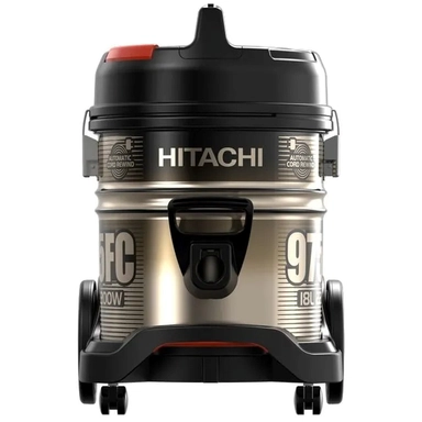 Hitachi Drum Vacuum Cleaner  18L 2200W Gold/Black, CV-975FCGB