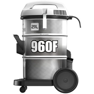 مكنسة هيتاشي برميل، بكيس، 2200 واط - رمادي - CV-960FPG