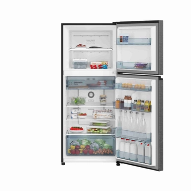 Hitachi Refrigerator, 12.1 Cu. Ft, Silver - HRTN6379SXSA