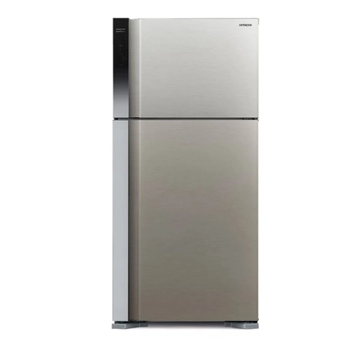 Hitachi Refrigerator, Top Freezer, 19.4 Cu.ft, Silver - R-V700PS7K-1BSL