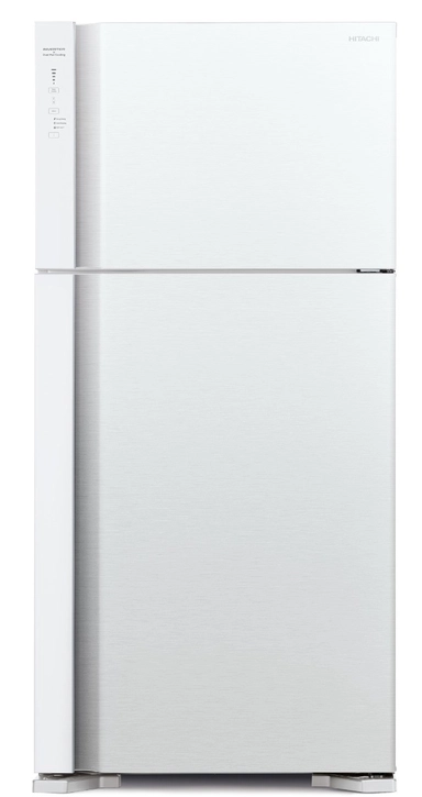 ثلاجة هيتاشي، فريزر علوي، سعة 19.4 قدم، أبيض - R-V700PS7K-1TWH