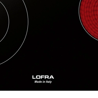 Lofra built-in electric surface, 60 cm, black, VENERE 60