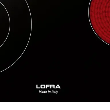 Lofra built-in electric surface, 60 cm, black, VENERE 60