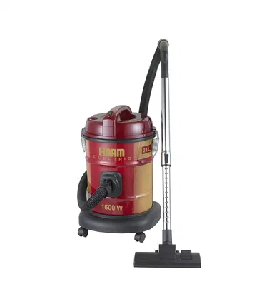 Haam Drum Vacuum Cleaner 1600 Watts, 21 Liters, HM-VC16-21
