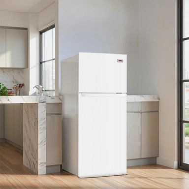 Haam 2 Doors Refrigerator, White, 6.4 cu.ft, HM250WRF-O23DF