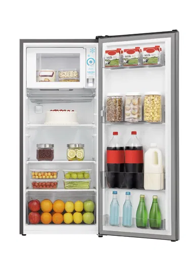 Haam One Door Refrigerator 6.3 CU.ft., Silver, HM255SRF-H23