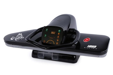 كاوية هام بخار كبس 34 بوصة 2200 واط شاشة لمس أسود HM34S​P-BT24