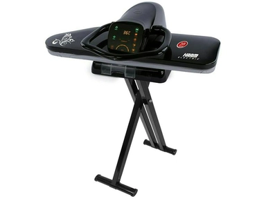 كاوية هام بخار كبس 38 بوصة 2200 واط بشاشة لمس أسود HM38SP-BT24