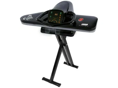 كاوية هام بخار كبس 38 بوصة 2200 واط بشاشة لمس أسود HM38SP-BT24