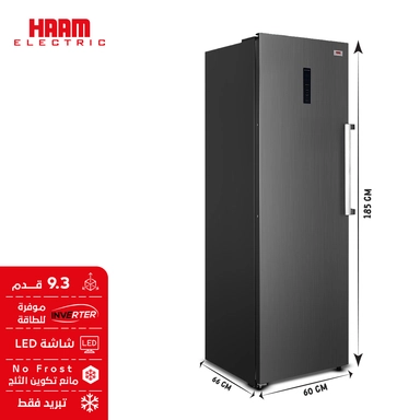 Haam Freezer, 9.3 Cu.ft, steel, HM390SFR-O23INV