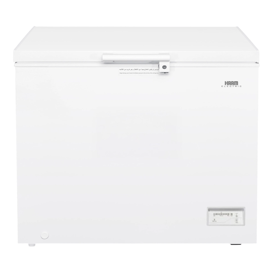 Haam Chest Freezer 8.9 cu ft White Inverter, HM400FR-O23INV