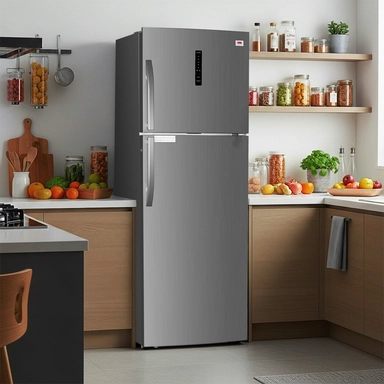 ثلاجة هام بابين استيل 16.9 قدم انفرتر HM640SRF-O23 INV