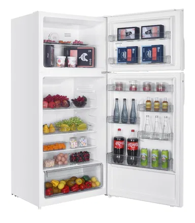 Haam Refrigerator 2 Doors White 18.6 Feet Inverter HM680WRF-O23INV
