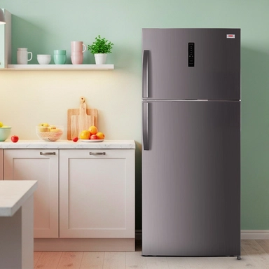 ثلاجة هام بابين استيل 18.6 قدم انفرتر HM680SRF-O23INV