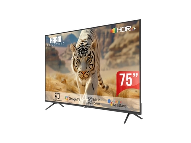 شاشة هام 75 بوصة Google TV UHDسمارت HM75UH645KG 