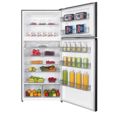 Haam Refrigerator, Two Doors, Steel, 22.4 Cu.ft, Inverter: HM780SRF-O23INV