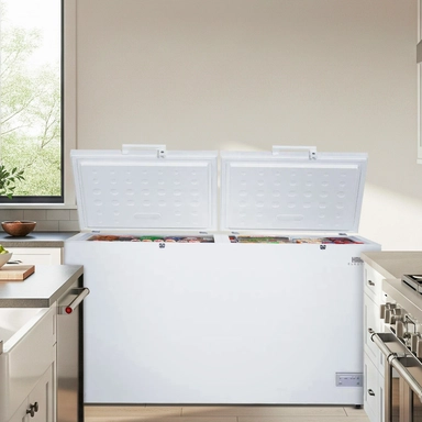 فريزر هام  أفقي 25 قدم أبيض  انفرتر HM870FR-O24INV