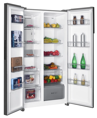 Haam refrigerator, steel, 20.5 Cu.ft, inverter: HM940SSD-O23INV