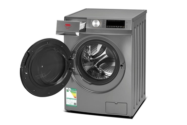Haam Front-Load Washing Machine 13kg, Silver | Almanea