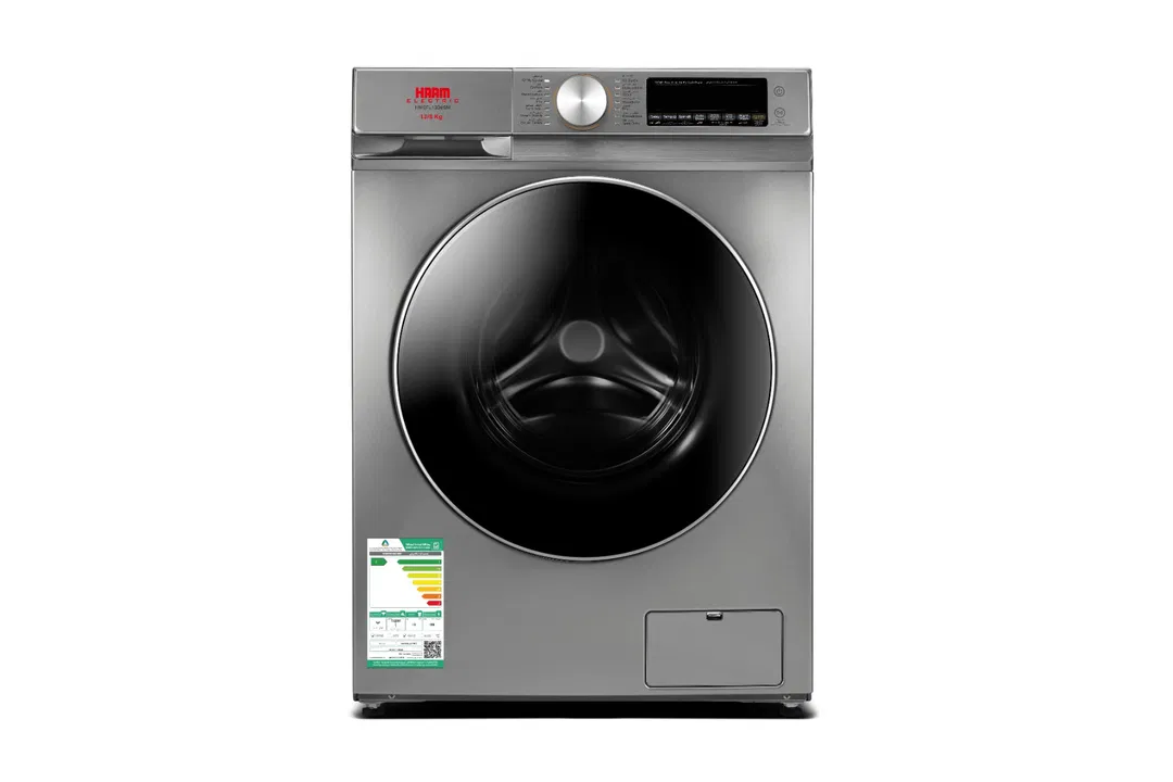غسالة هام أمامية 13 ك فضي Inverter تنشيف 8ك HMCFL13D8SM-25N