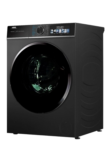 Haam 10 kg Inverter Front Load Washing Machine, Dark Silver ,HMFL10SH25INVH