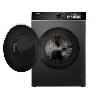 Haam 10 kg Inverter Front Load Washing Machine, Dark Silver ,HMFL10SH25INVH