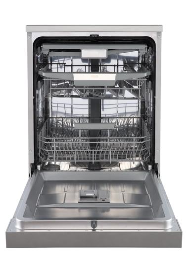 غسالة صحون هام، سعة 16 مكان، 8 برامج ، 3 أرفف، فضي – HMDW1608SL