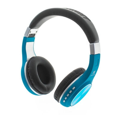 L'avvento Bluetooth Headphone, With Microphone- Blue