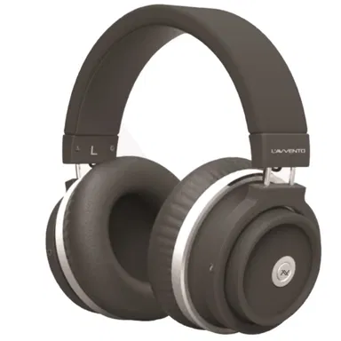 L'avvento Headphone Bluetooth 5.0 Leather headband, Black